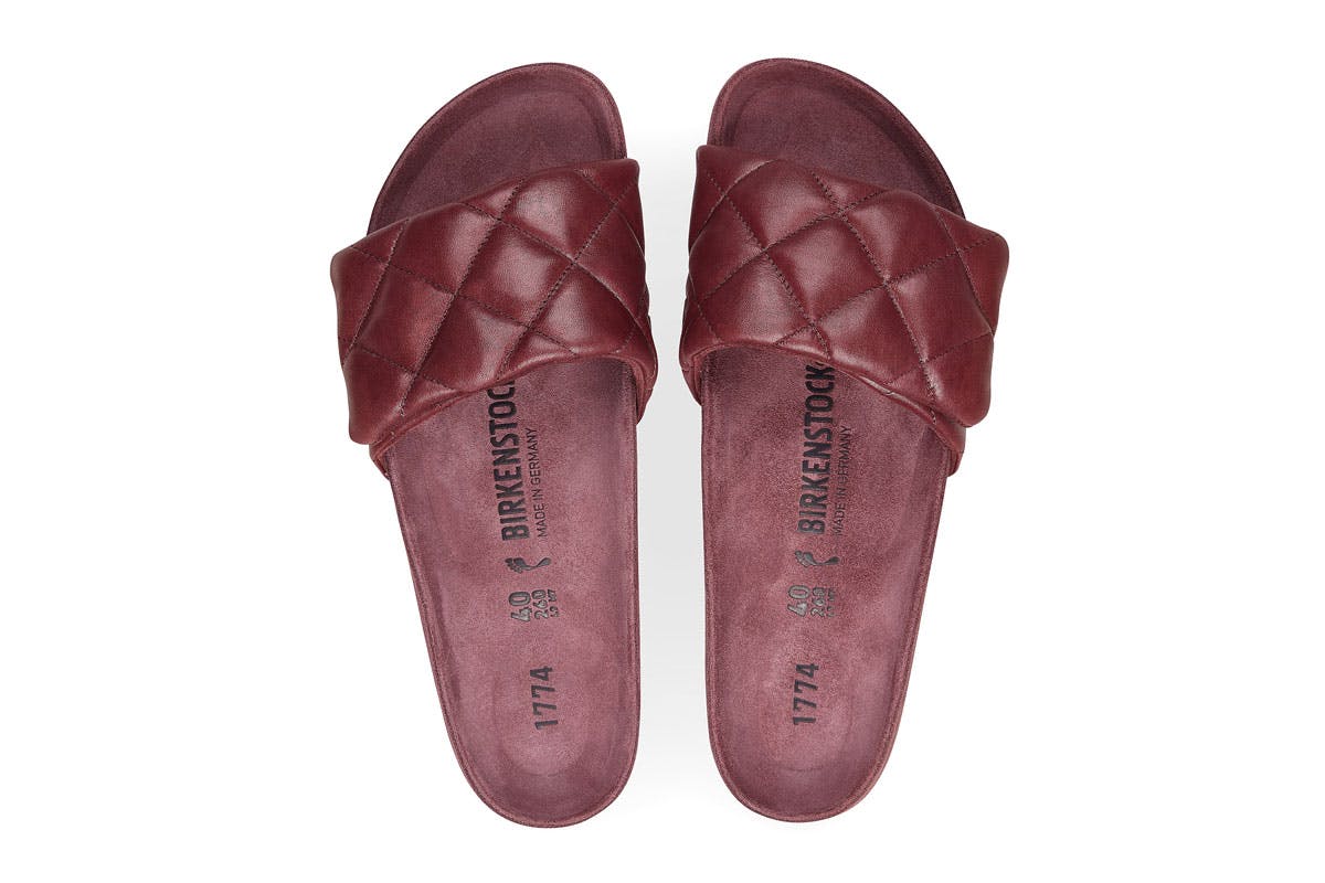 bottega veneta padded leather sandals